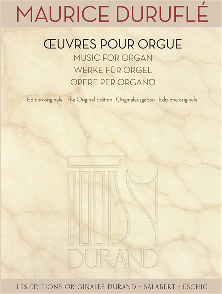 Œuvres pour orgue